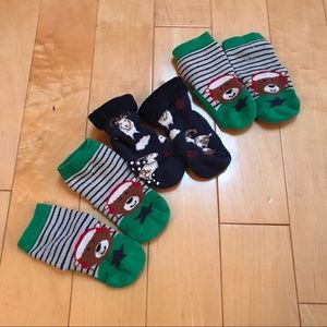 Hanna Andersson best ever first socks, 3 pairs